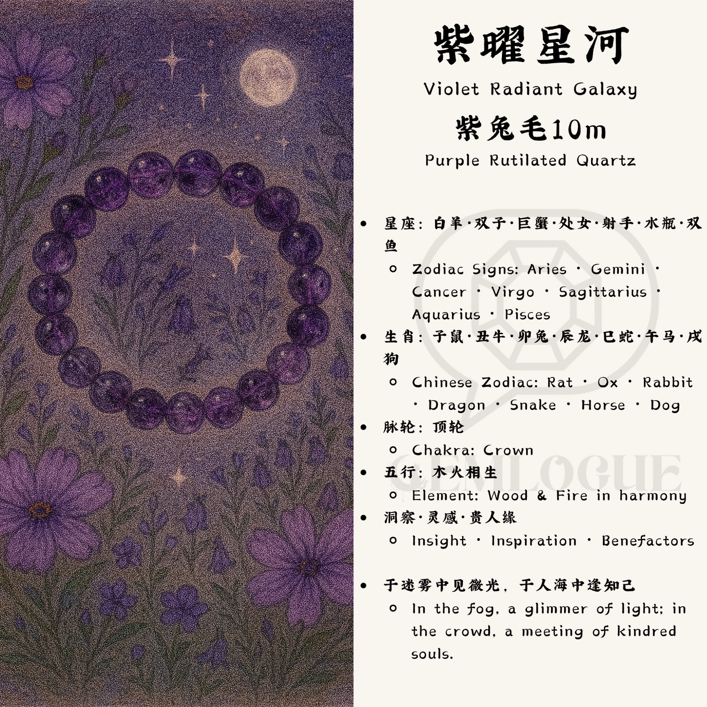 紫曜星河｜Violet Radiant Galaxy